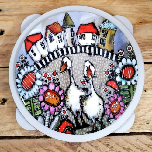 Potstand Round Huisies Eende