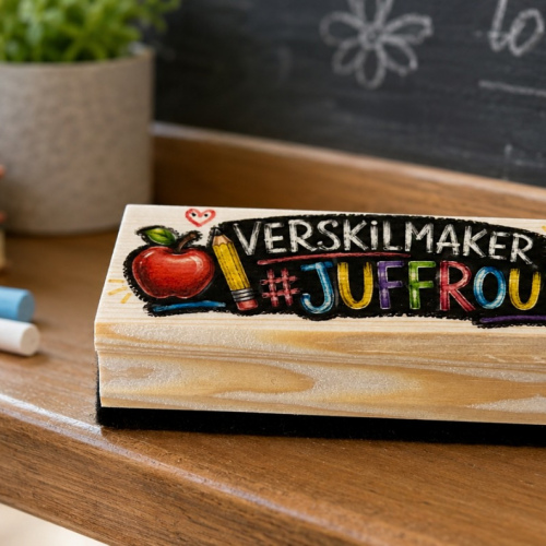 Bord Uitveer Verskilmaker Juffrou