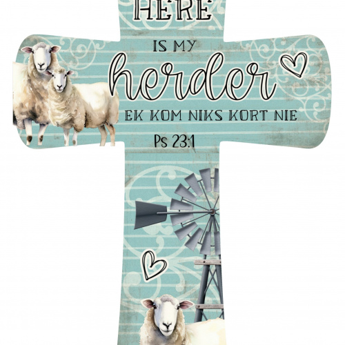 Kruis die Here is my Herder