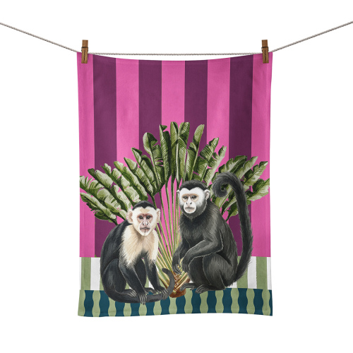 Safari Monkey Food Towel