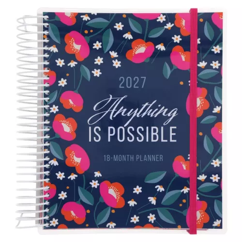 Anything Is Possible 18-month planner
