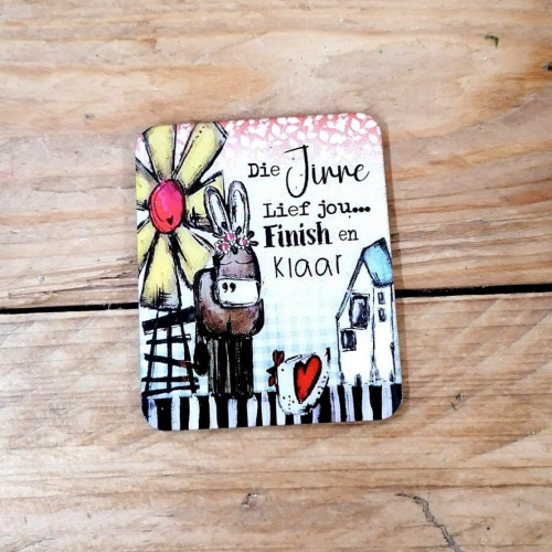 Magneet Donkie Windpomp