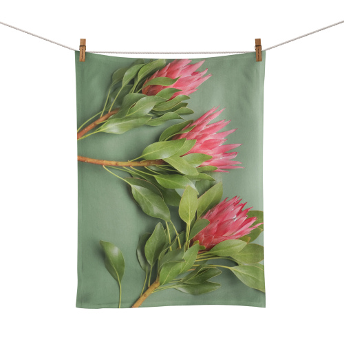 Protea Green Food Towel