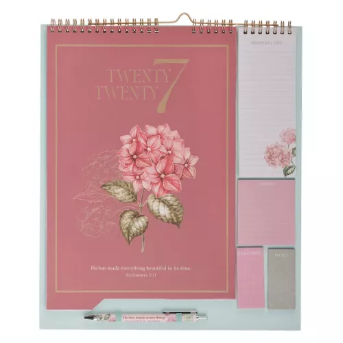 Calendar and Stationery Set with Pen 