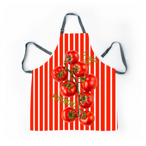 Amalfi Tomato Red Stripe Apron 