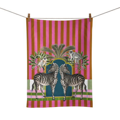 Safari Zebras Food Towel