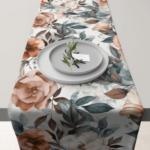 Autumn Rose Table Runner