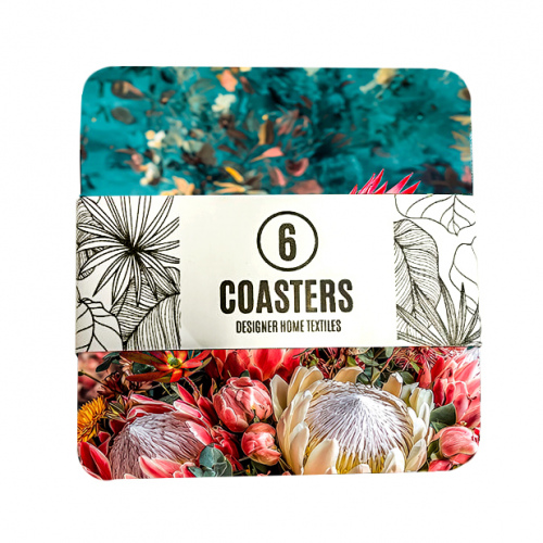 Protea Table Coasters Set of 6 