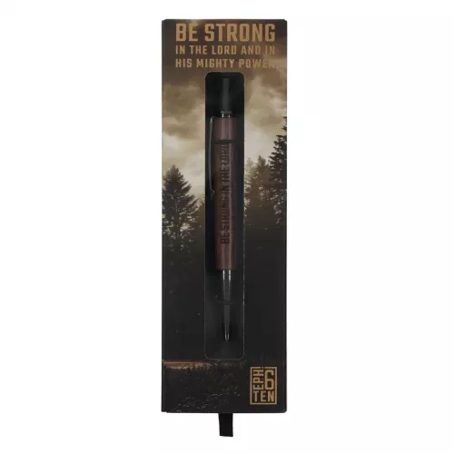 Be Strong Woodland Collection Pen