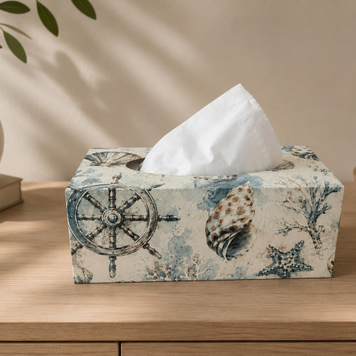 Tissue Box Cover Ocean