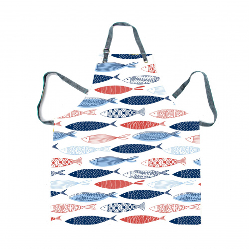 Amalfi Sardines Red Apron