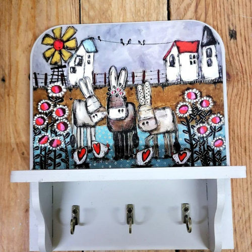 Key Holder Donkies Windpomp