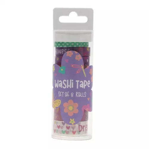 Grow In Grace Neon Collection Washi Tape 8 Rolls