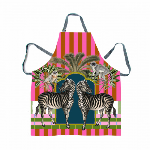Safari Zebras Apron