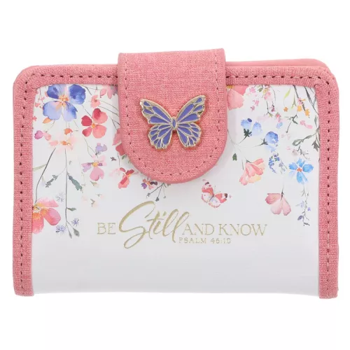 Be Still And Know Watercolor Collection Wallet