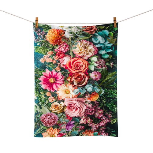 Luscious Blooms Food Towel