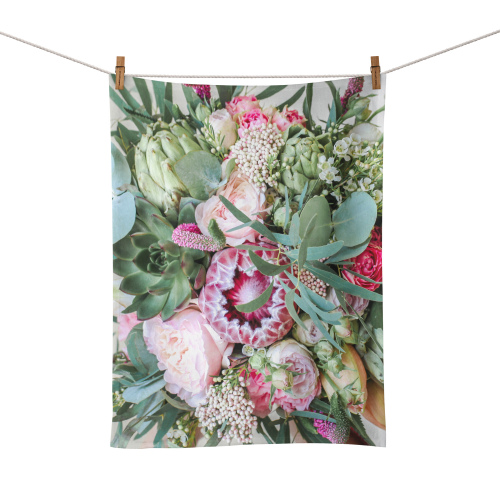 Protea Greens Food Towel