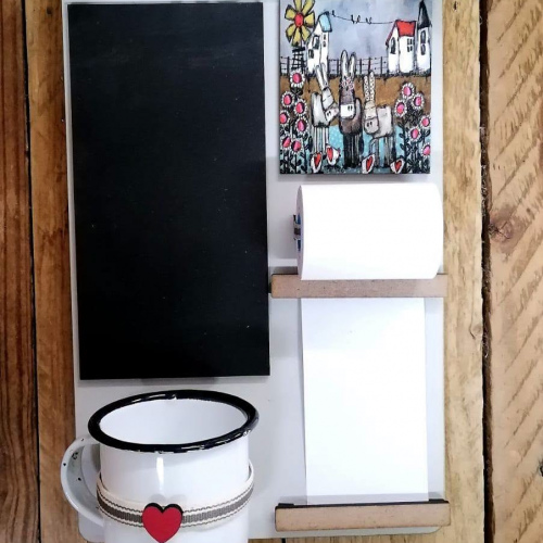 Enamel Beker Notabord Donkie Windpomp 