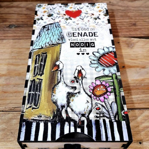Chocolate Box Eende 21 x 10 x 3m