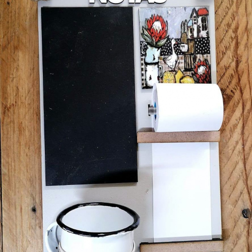 Enamel Beker Notabord Donkie Suurlemoene