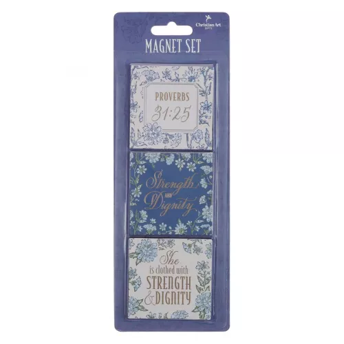 Strength And Dignity Cottage Garden Collection Magnets
