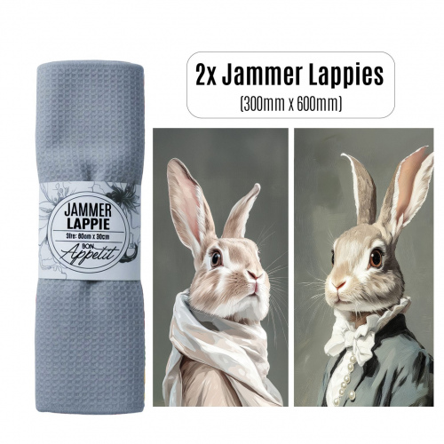 Grey Bunnies Jammerlappies