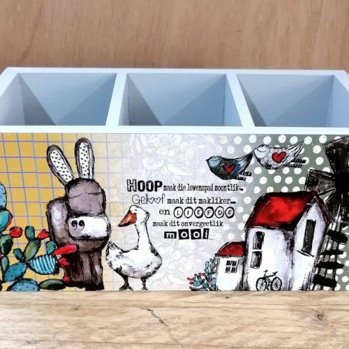 Cutlery Holder Donkie Eend 23 x 11 x 13cm