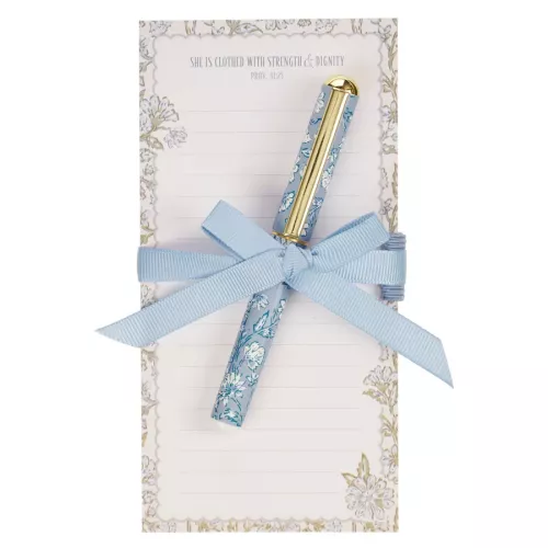 Strength And Dignity Cottage Garden Collection Notepad