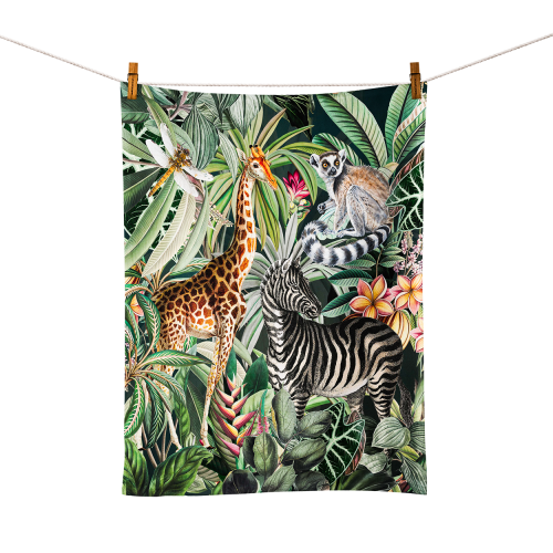 Africa Jungle Food Towel