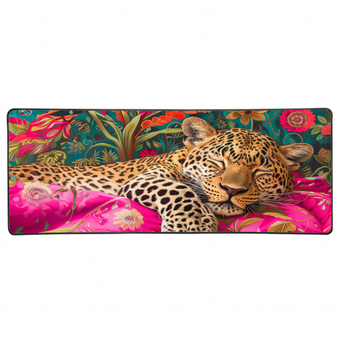 Africa Leopard Pink Table Mat
