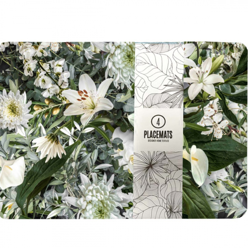 Buds and Blooms Neoprene Placemats