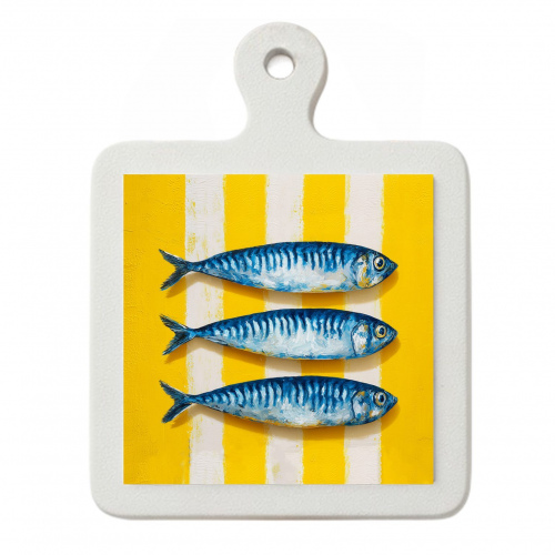 Amalfi Yellow Fish Cutting Board/Platter