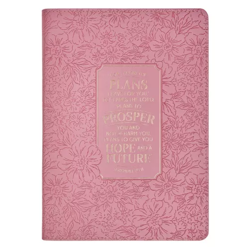 Hope And A Future Pink Vintage Bloom Collection Journal