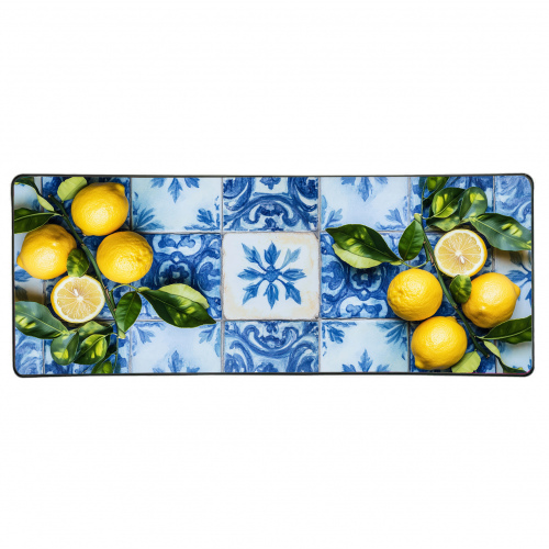 Amalfi Lemon Tiles Table Mat