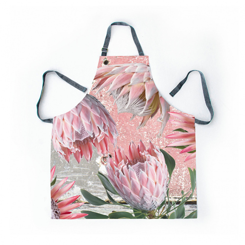 Blushing Protea Apron