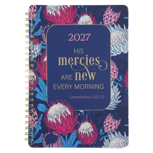 His Mercies Are New Every Morning Daily Planner