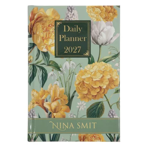 Nina Smit Daily Planner Green & Yellow