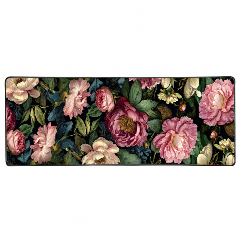 Botanical Dark Roses Table Mat