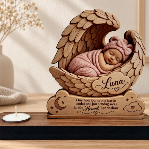 Memorial Tealight Candle Baby