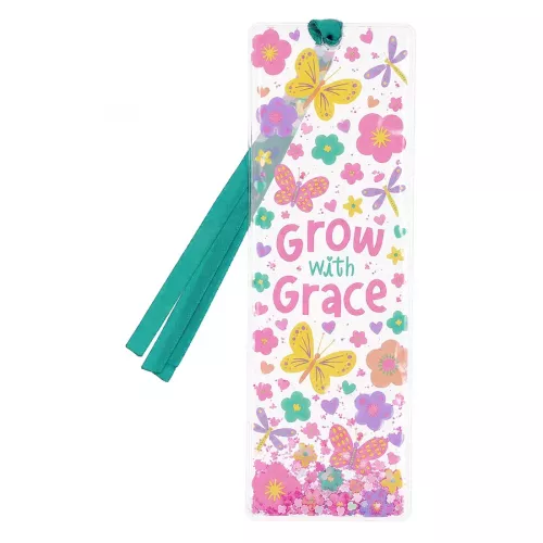 Grow In Grace Neon Collection PVC Bookmark