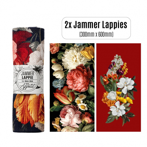 Botanical Dark Bouquet Jammerlappies