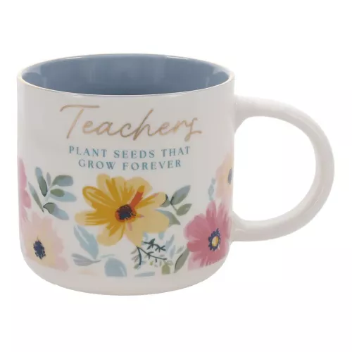 Teacher Garden Blooms Collection Ceramic Mug 414ml
