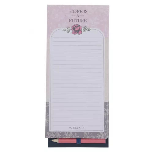 Hope And A Future Bicycle Collection Notepad