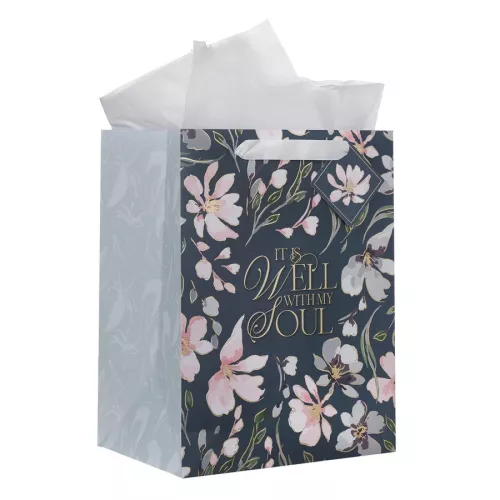 It Is Well With My Soul Floral Collection Giftbag
