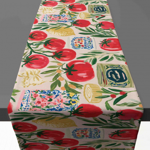Amalfi Pomodoro Table Runner