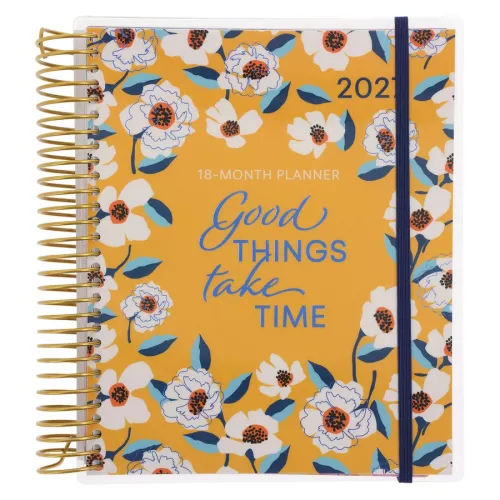 Good Things Take Time 18-month planner