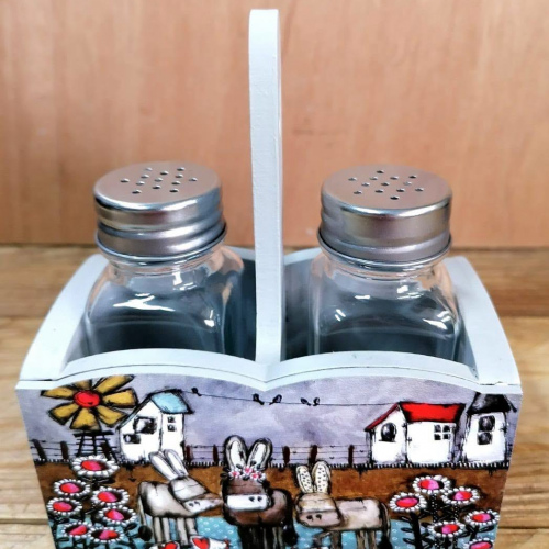 Salt & Pepper Set Donkie Windpomp 20 x 15 x 20cm
