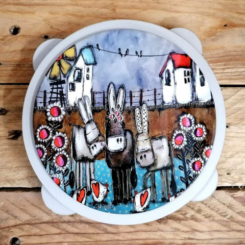 Potstand Round Donkies