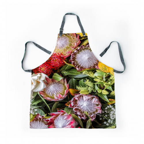 Protea Bouquet Apron