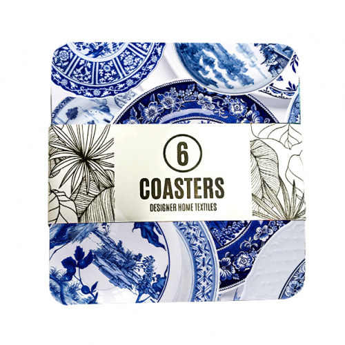 Blue Delft Coasters